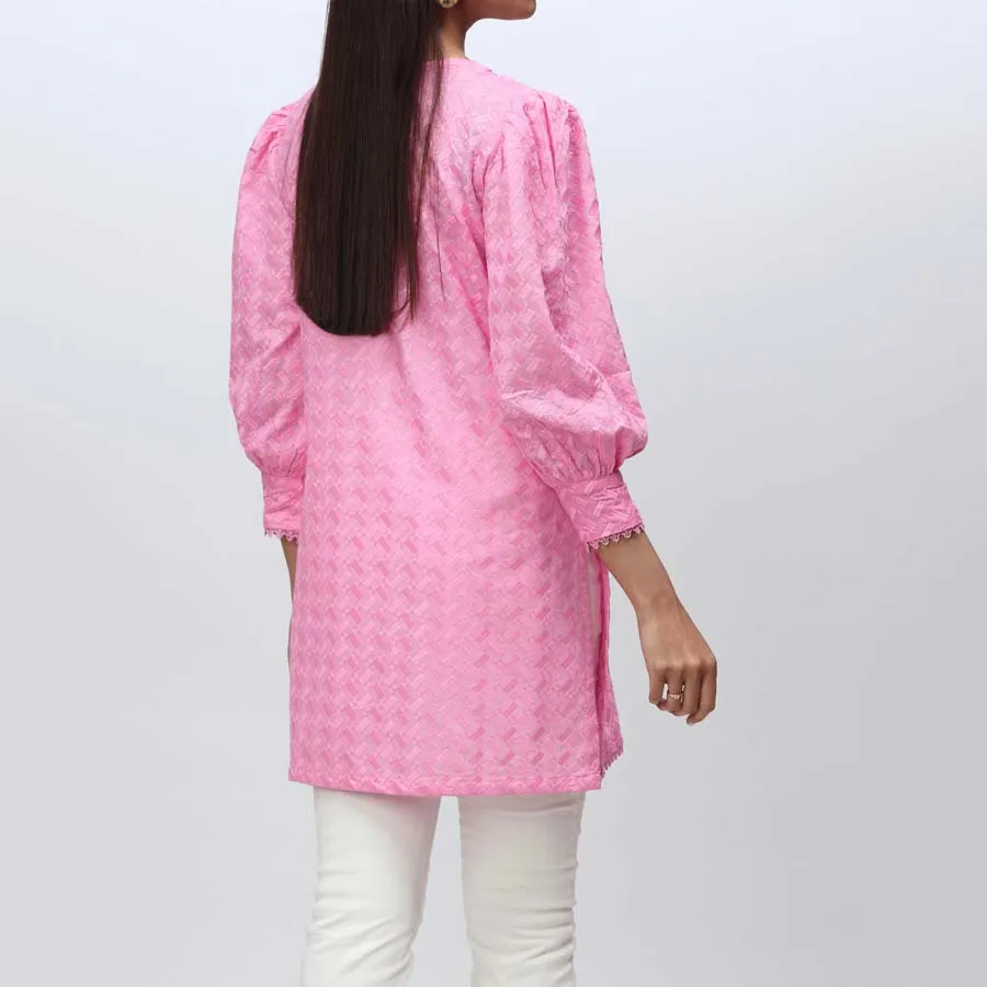 1PC- Embroidered ChikanKari Shirt PS4077