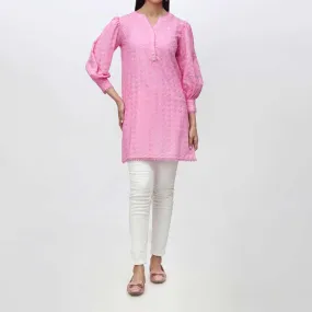 1PC- Embroidered ChikanKari Shirt PS4077