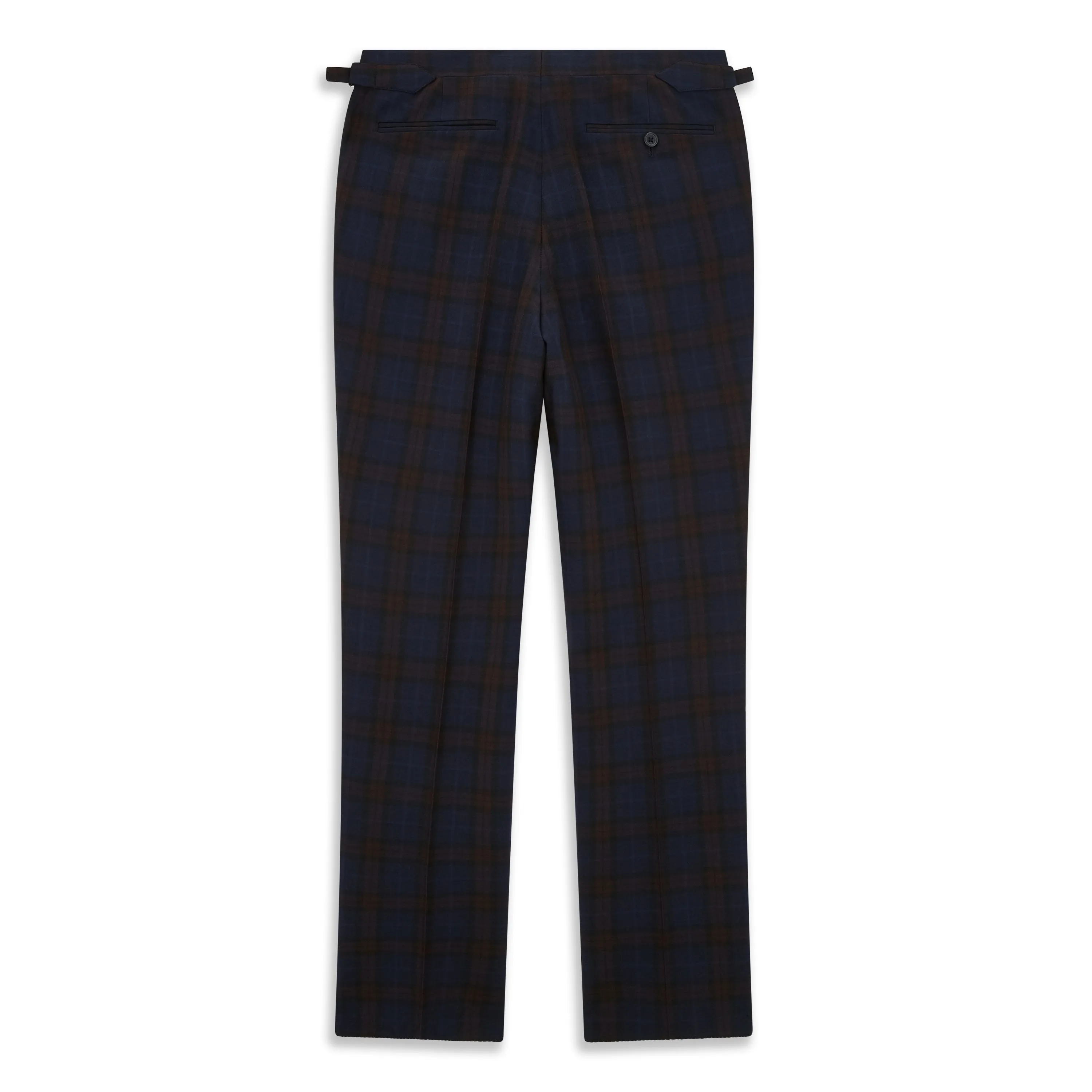 Barney Navy and Red Tartan Check Trouser