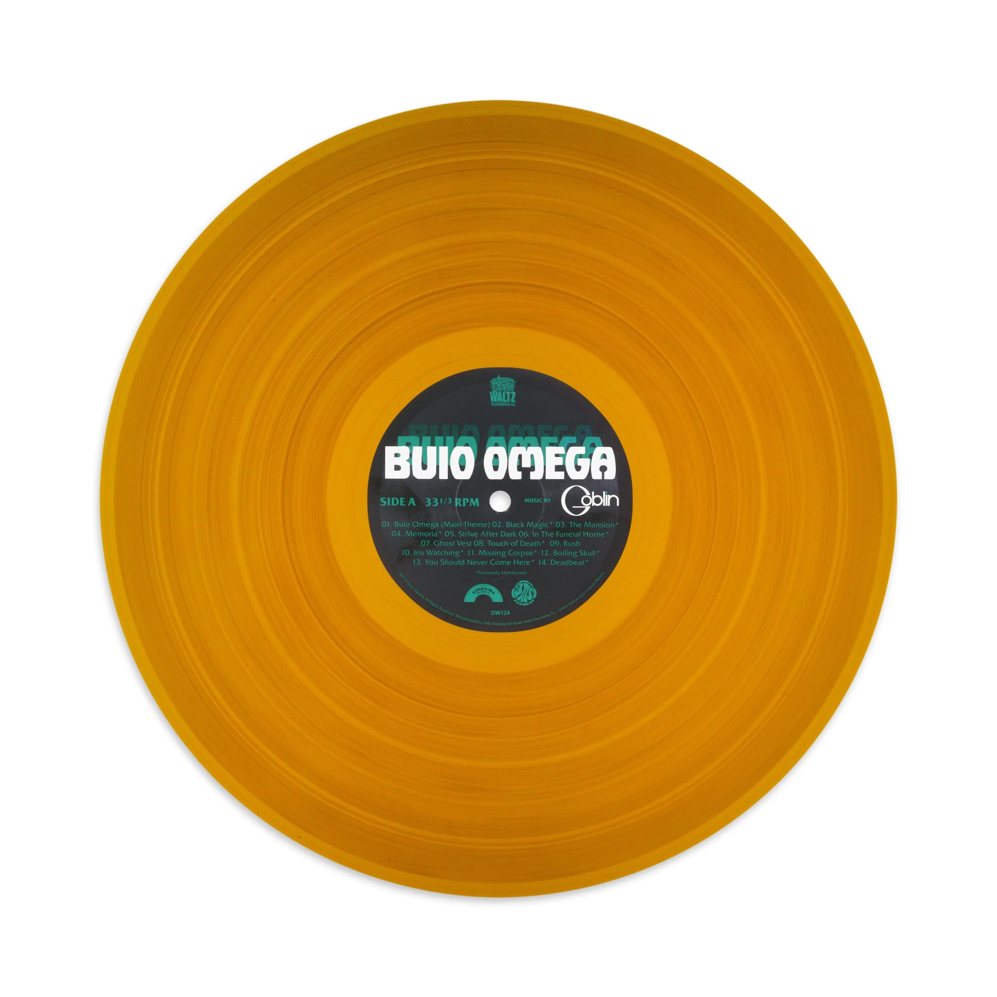 Buio Omega – Original Motion Picture Soundtrack LP