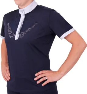 Cavllino Riding Shirt - Diamante Trim