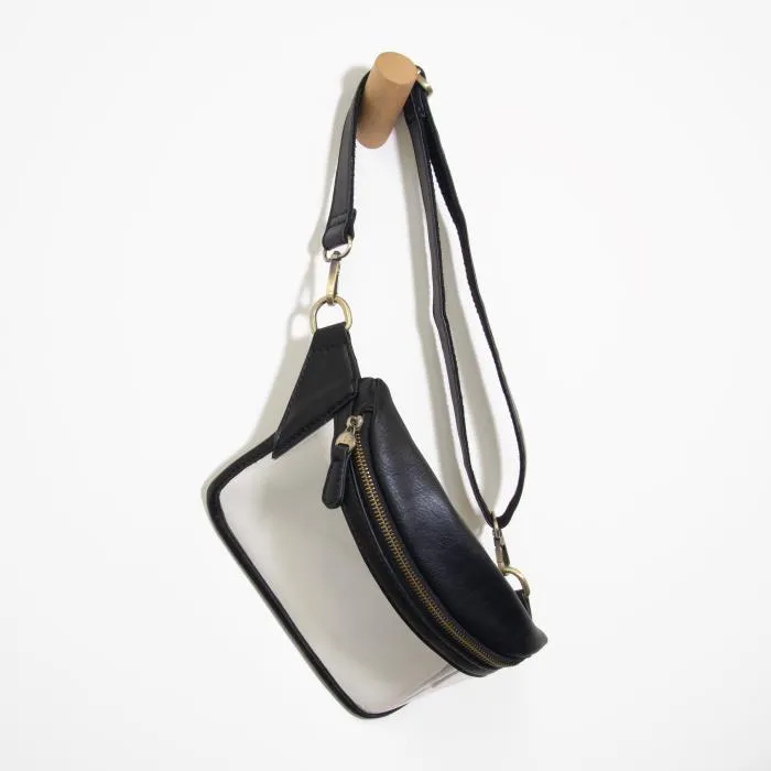 Clear Sylvie Hip Sling Bag in Multiple Colors