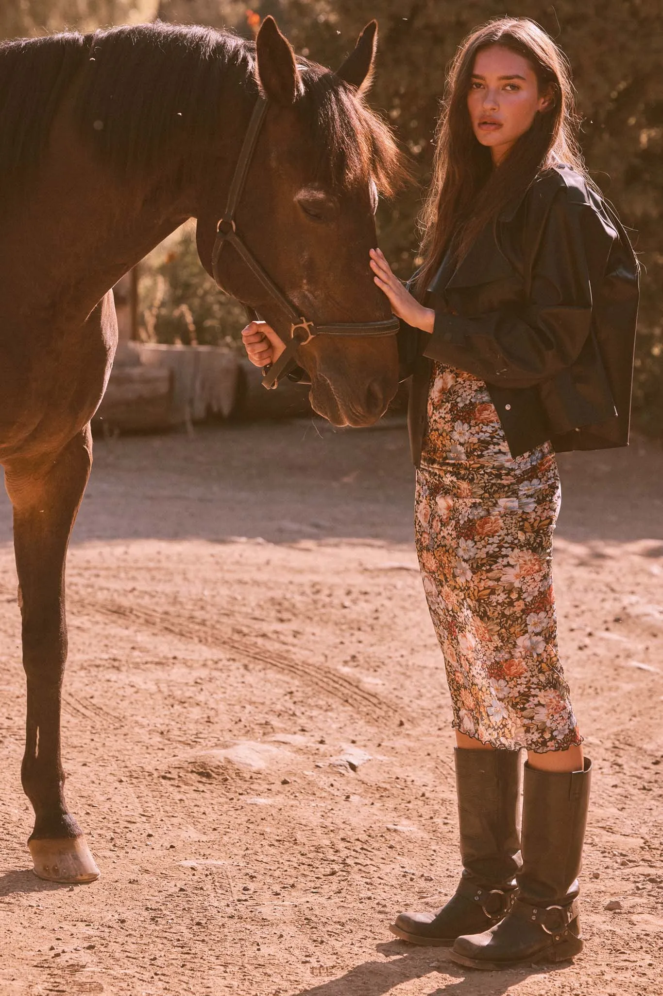 Cool Rider Vegan Leather Motorcycle Jacket