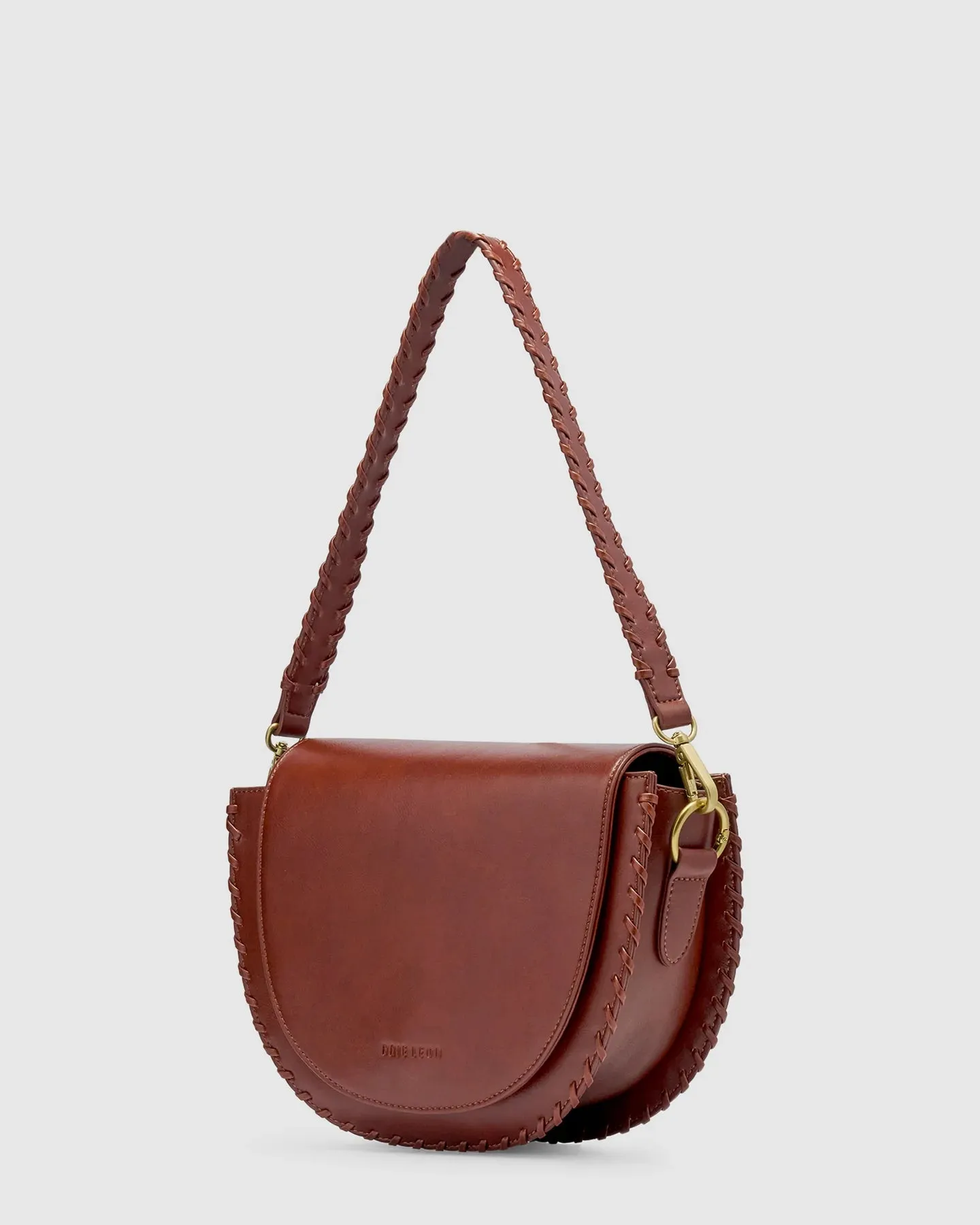 Daphne Shoulder Bag - Saddle