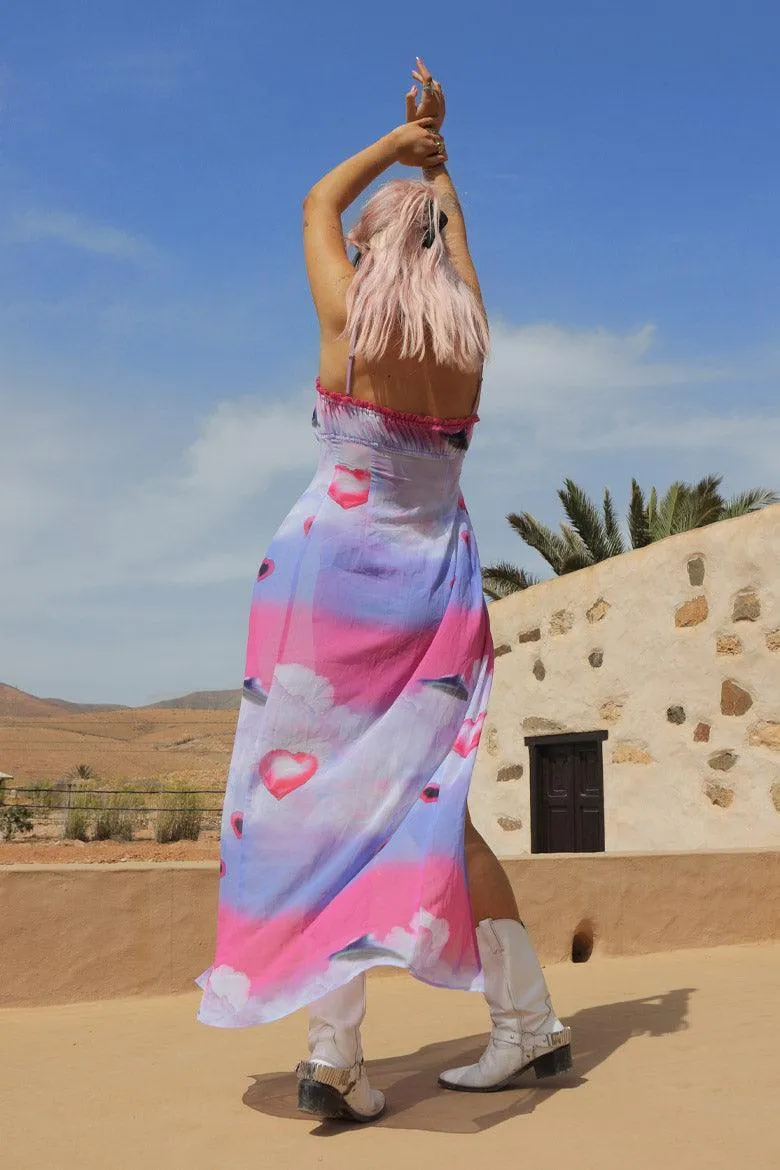 Dream Hues & Heartaches Maxi Cover Up