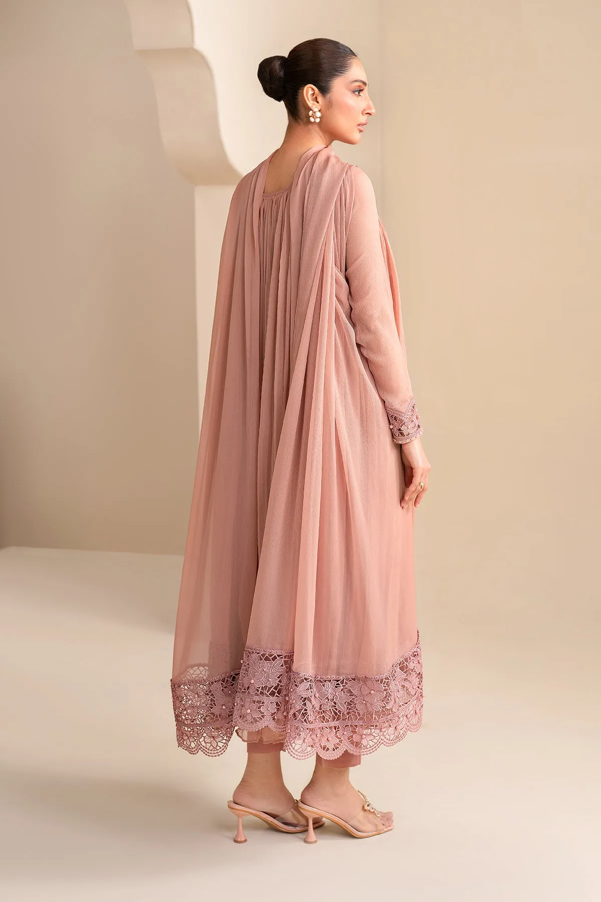 EMBROIDERED CHIFFON PR-923