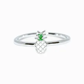 Enamel Pineapple Ring