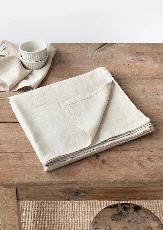 Handmade Linen Tablecloth by MagicLinen - 59" x 79"