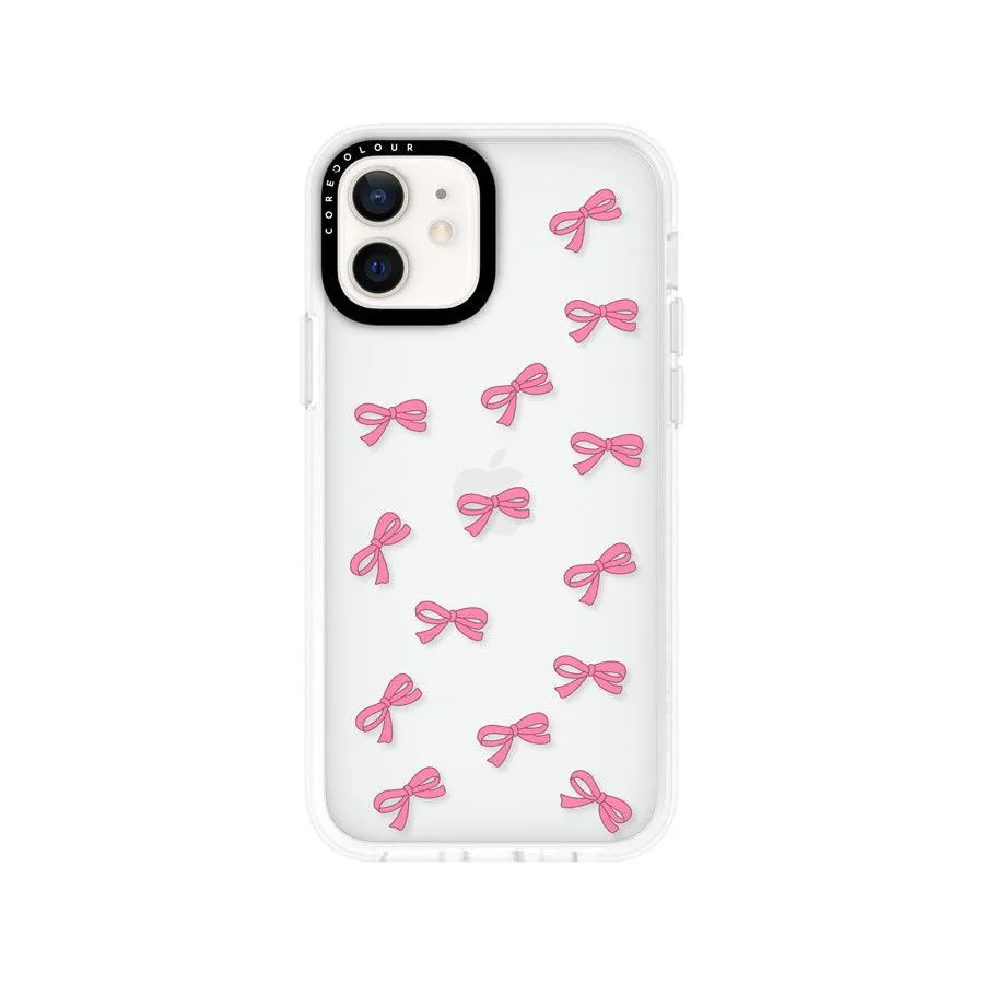 iPhone 12 Pink Ribbon Mini Phone Case