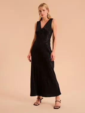 Iris Maxi Dress in Black