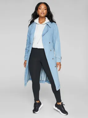 Katrina Denim Trench Coat