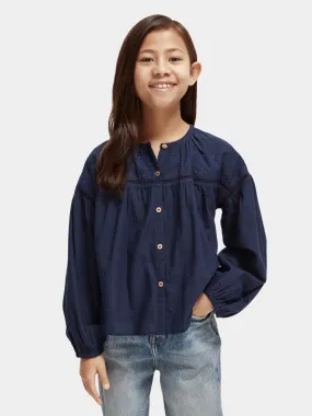 Kids - Broderie anglaise star top