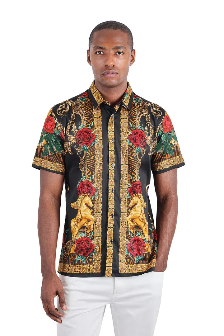 Men's Wildflower Wrangler Short Sleeve Shirt