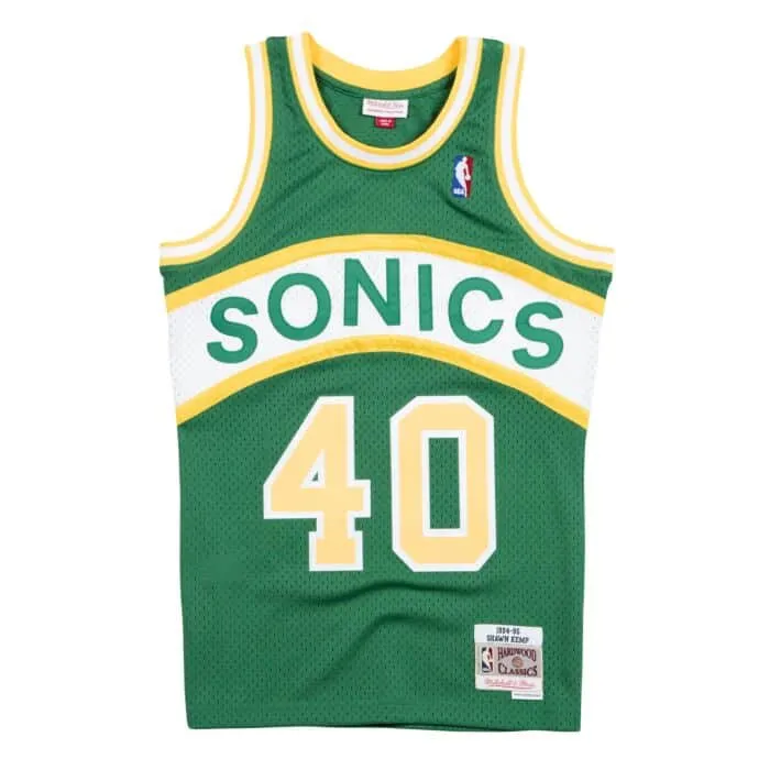 Mitchell & Ness Swingman Jersey Seattle SuperSonics 1994-95 Shawn Kemp