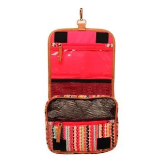 Pink Makeup/Travel Organizer Box Pouch