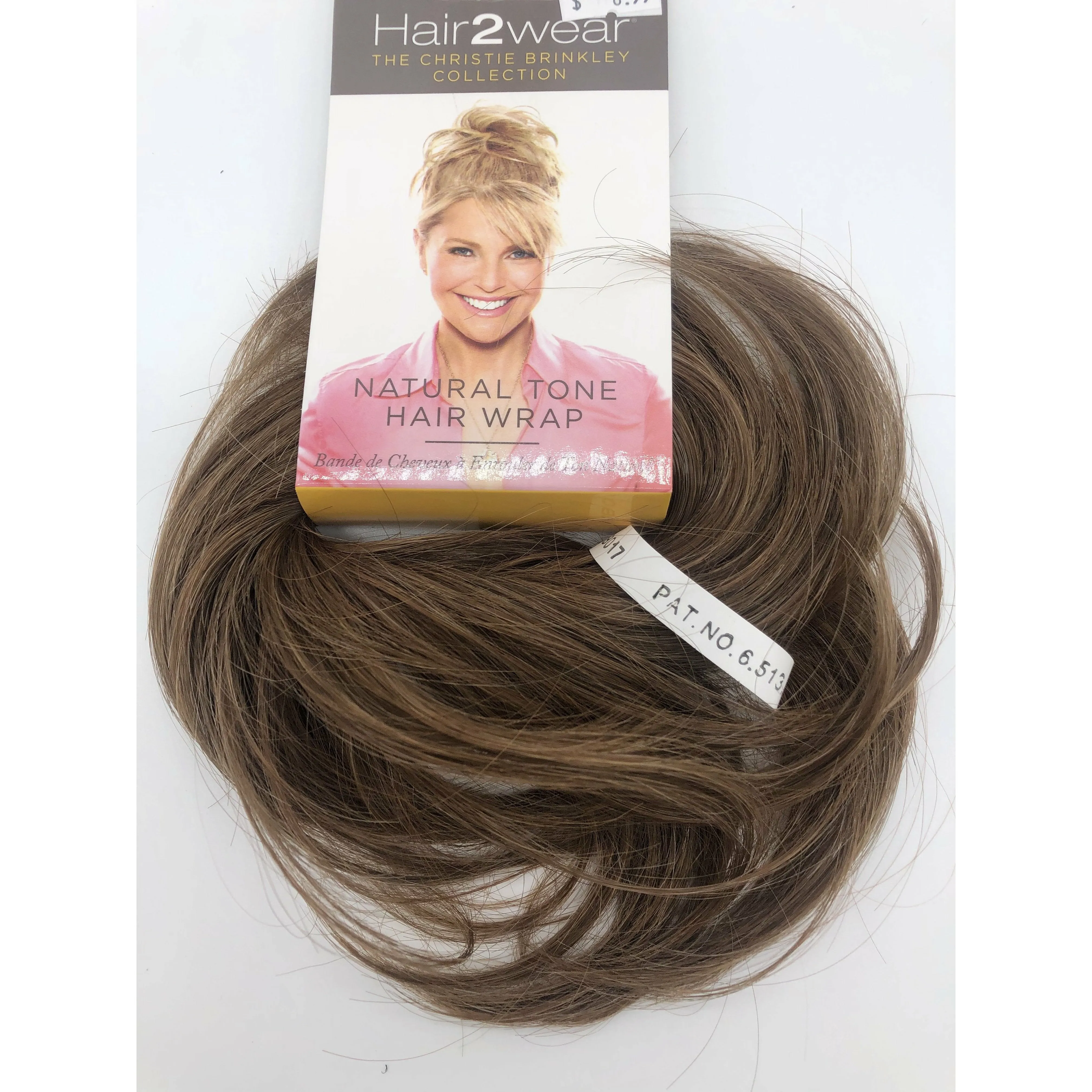 Presidential Hair' Christie  Brinkley Natural Tone Hair Wrap