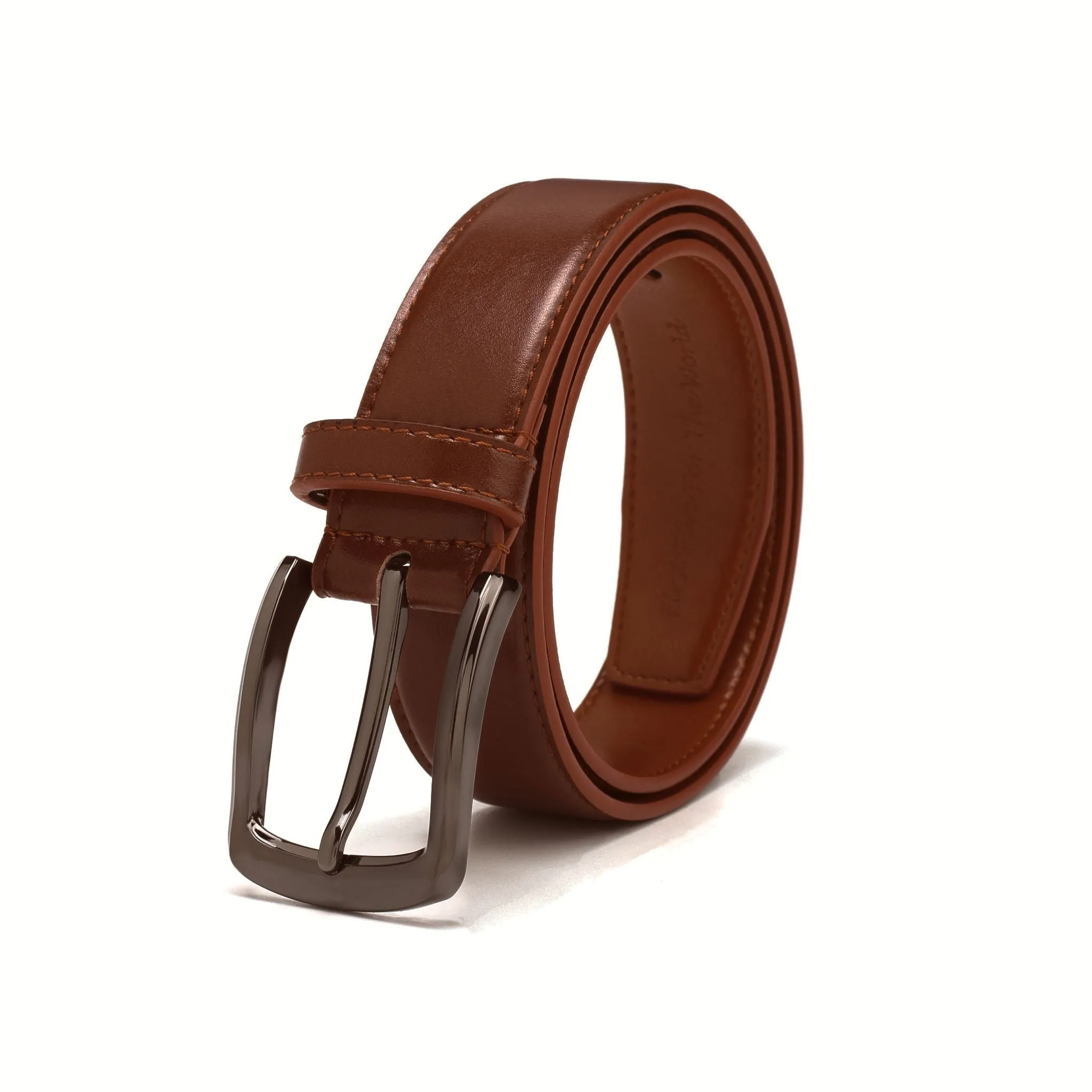 Professional 2 - Brushed Nickel Vegan Belt (Sizes - Black: 42,44; Bourbon 38,44; Brown 40,44)