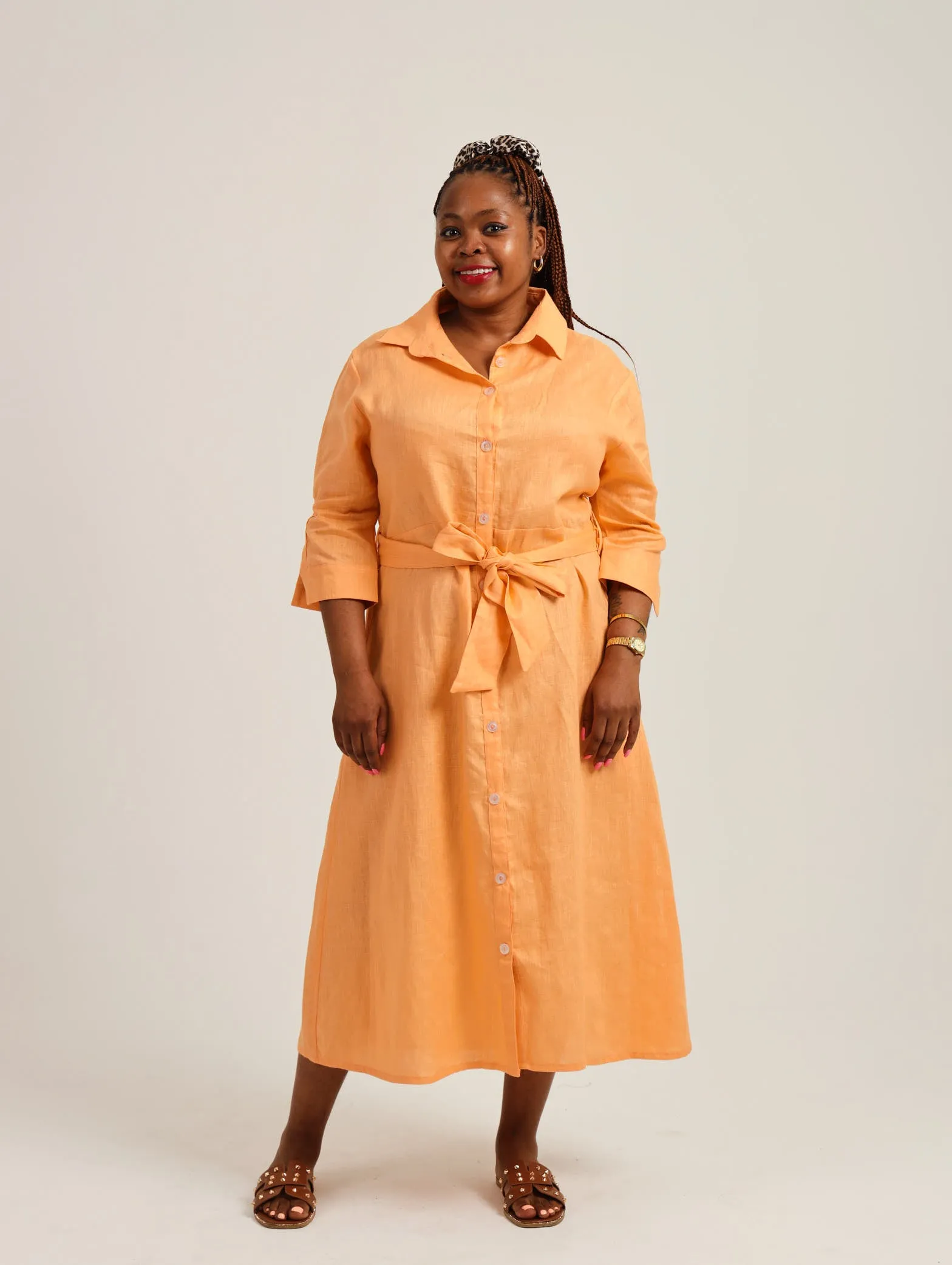 Spring Shirt-Waister: Orange