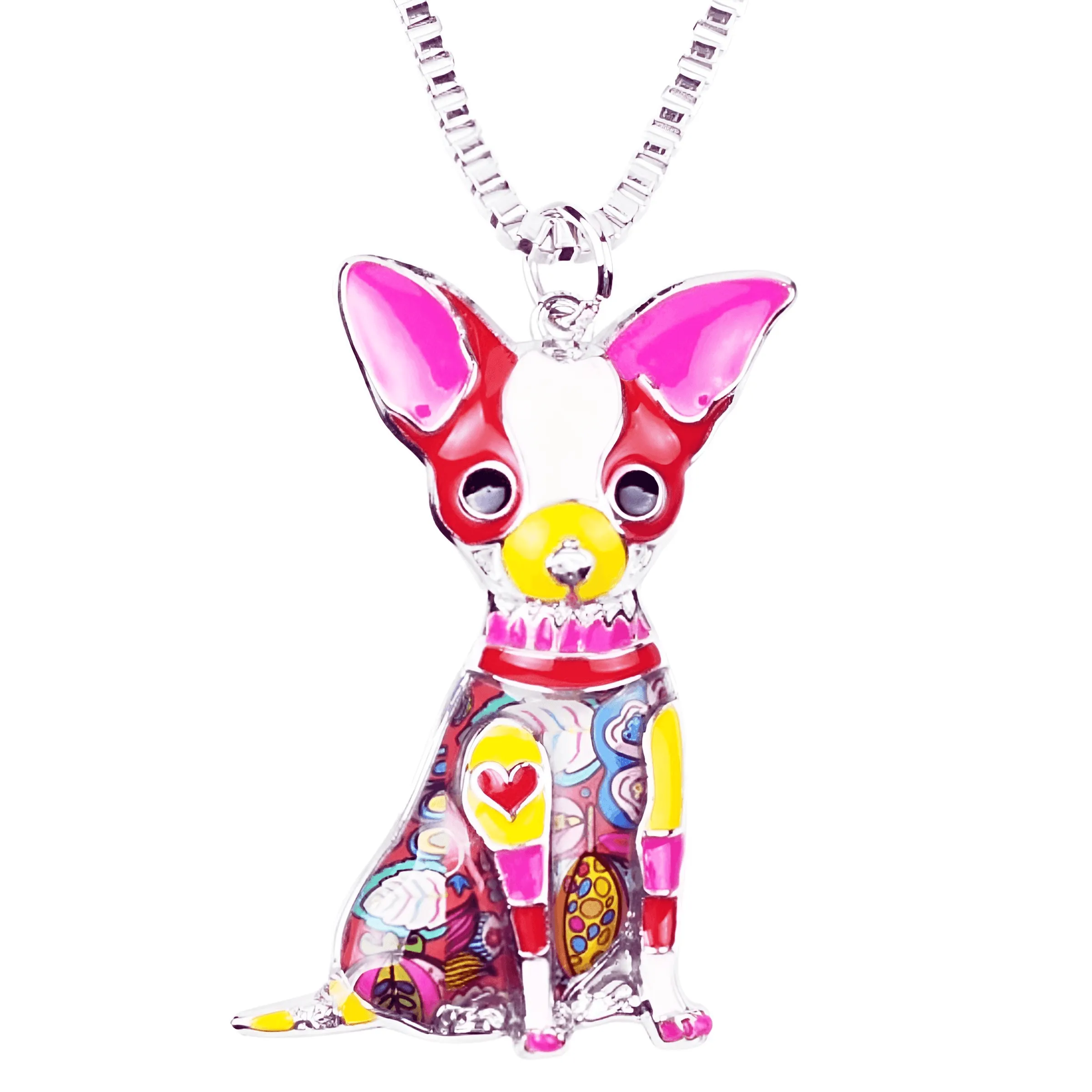 Women's Chihuahua Pendant Necklace