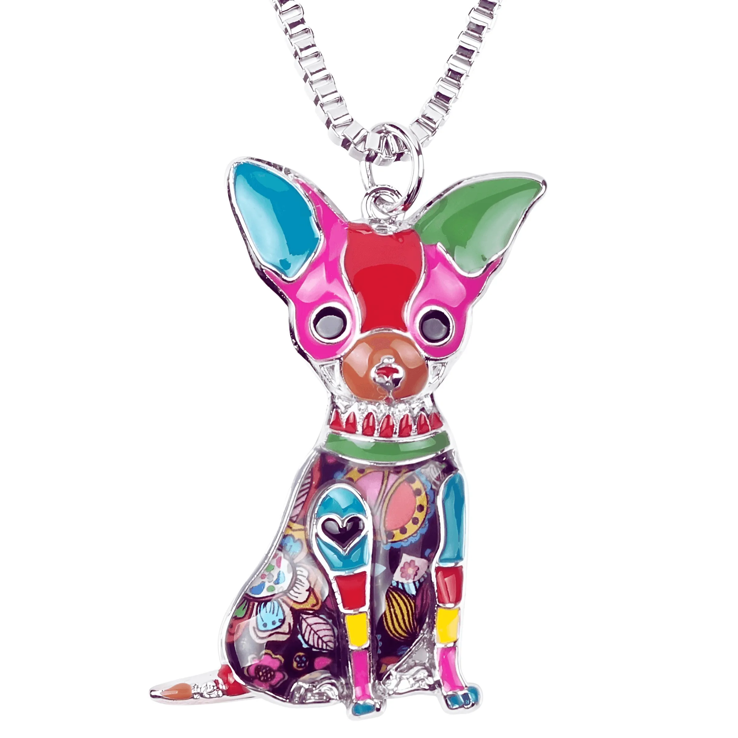 Women's Chihuahua Pendant Necklace